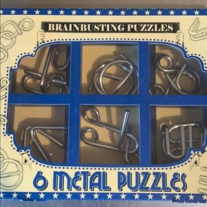 Set of 6 Metal Puzzles